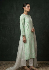 Formals - Riwaj - Fancy 26 -  Thread Work - 2 Pcs - D#03 - A Green