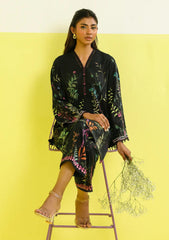 Winter - Sahar - Elara - Printed Fall - 2 Pcs - AW1-25-21 - Twilight Petals