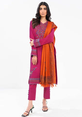 Winter Collection - Al Karam - Unstitched 24 - FW-1.1-24-FUSHIA