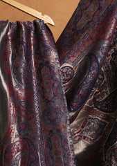 Pashmina Zari Jamawar Shawl D#16 - N Blue
