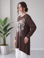 Pret - Moven - Round Neck T-Shirt - Brown