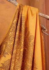 Pashmina Embroidered Jaaldar Shawl D#13 - Yellow