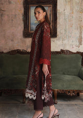 Winter - Sahar - Fall Edit - Embroidered 25 - AW1-25#Z16 - Crimson Amour