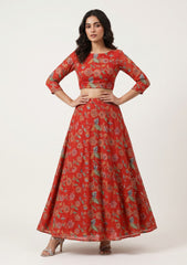 Chiffon Silk With Sequence Work - ASPL#05
