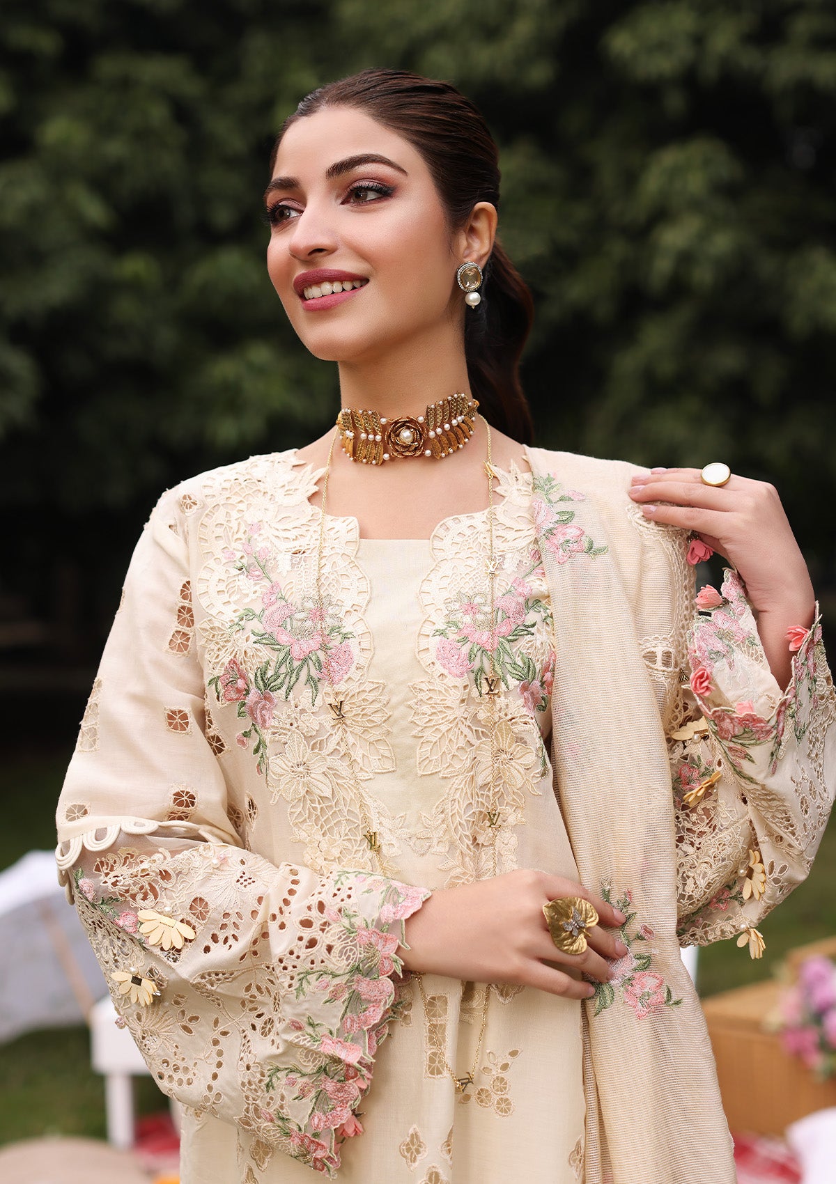 Lawn Collection - Kahf - Festive - KFL24#07 - Shireen