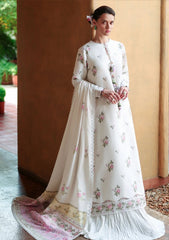 Lawn - Cross Stitch - Eid Edit-II - LWN#0211 - GARDEN IVORY