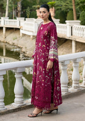 Lawn - Elaf Premium - Signature Embroidered 26 - Vol II - ESG#02A - NORA