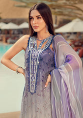 Lawn Collection - Noor by Saadia Asad - Eid Handwork Laserkari Lawn - SL24#03