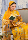 Lawn Collection - Eshaal Mishkaat - Zaib un Nisa - D#1A - Sunflower