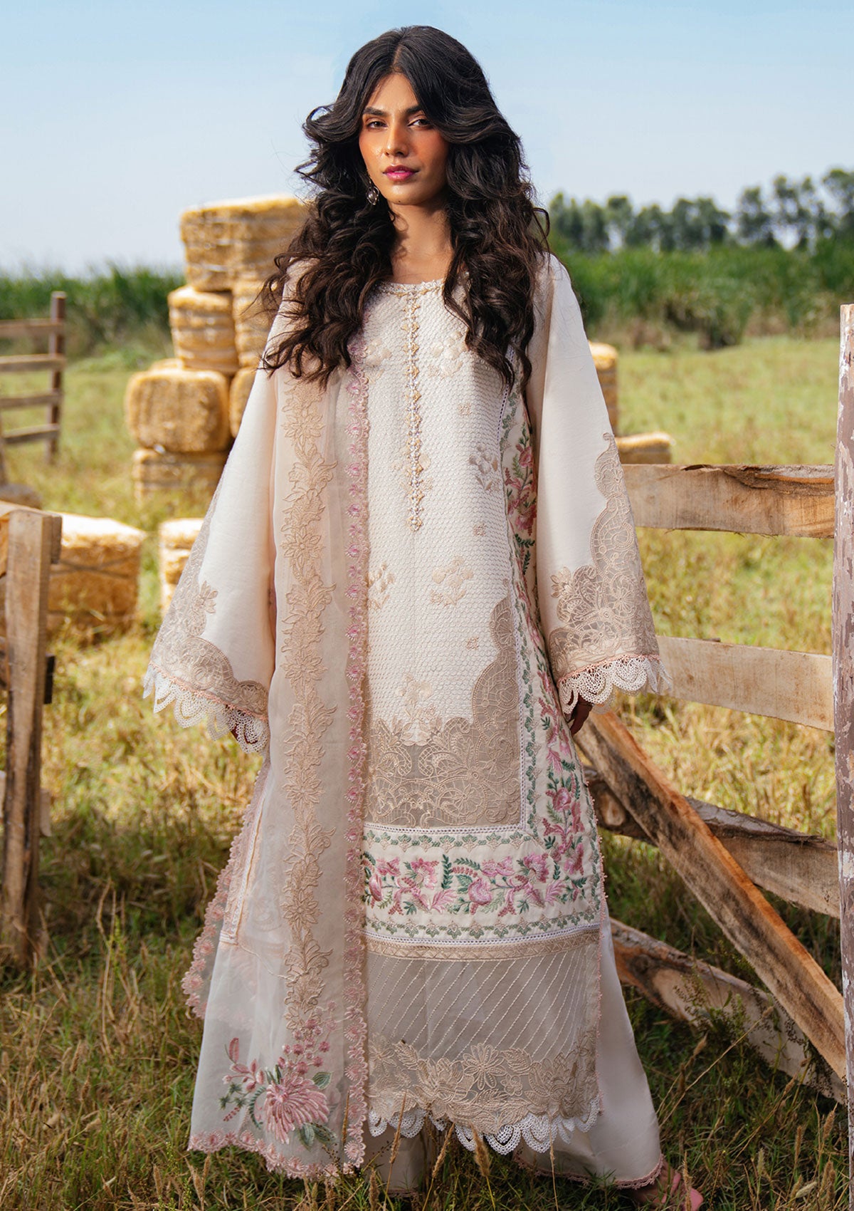 Lawn Collection - Sana Zubair - Jewels of the Meadow - SZ#05 - PEARL