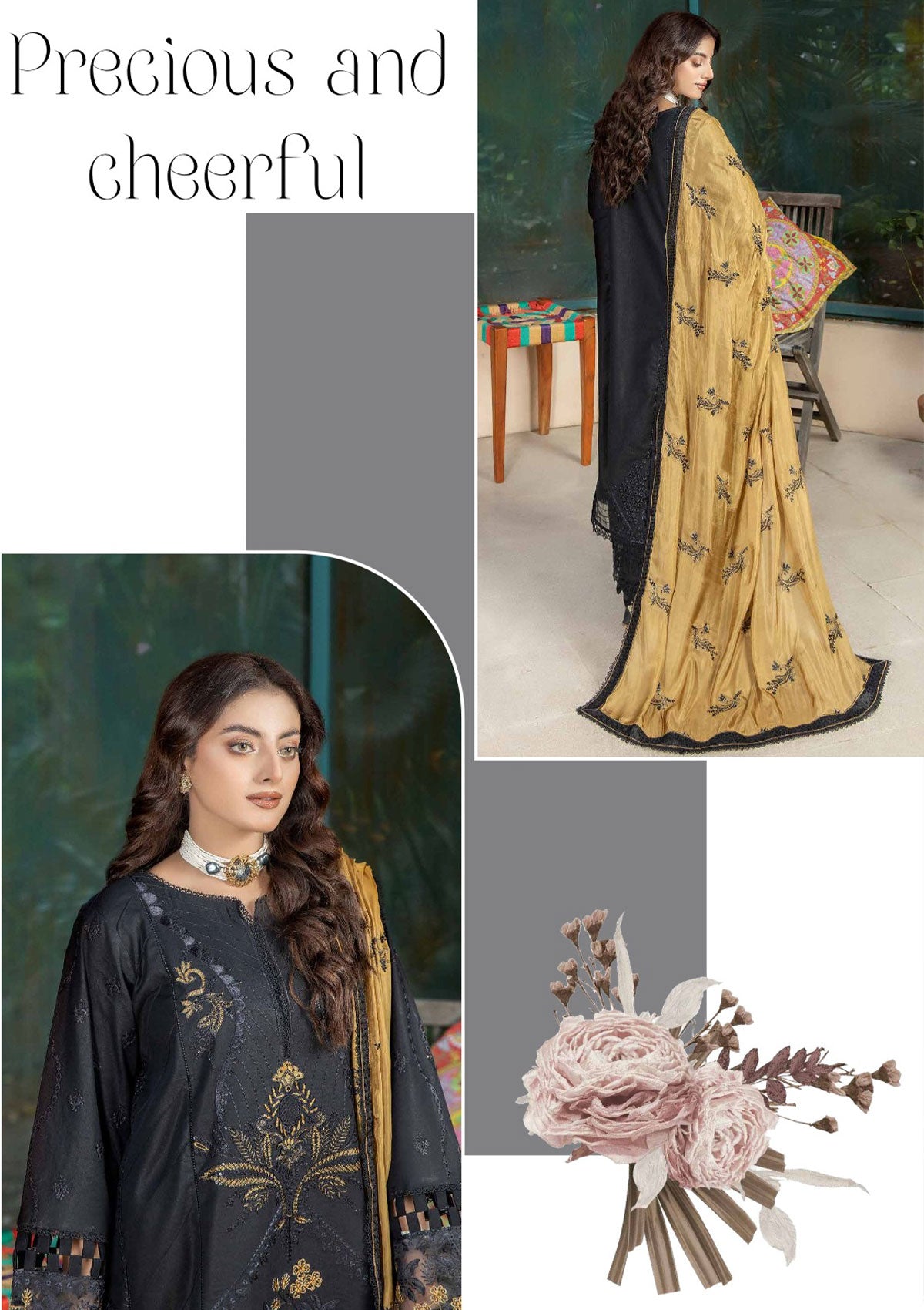 Winter Collection - Marjjan - Embroidered - Karandi - SKC#44-B