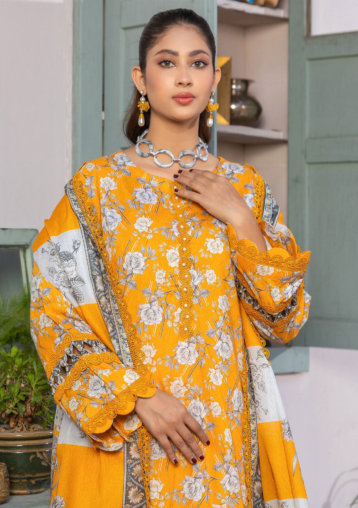 Lawn Collection - Humdum - Rang e Noor - HRN#04