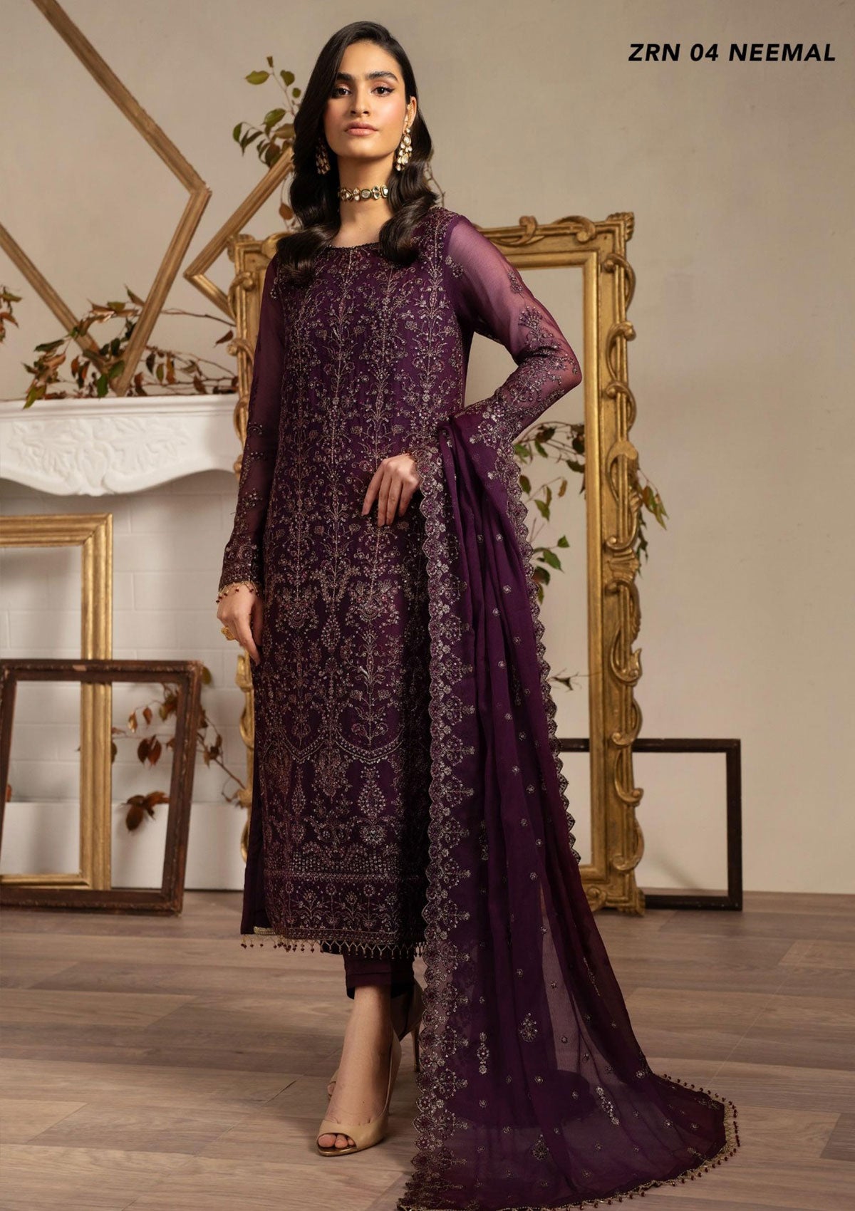 Formal Collection - Zarif - Naqsh - Festive - ZRN#04 - Neemal – Saleem ...