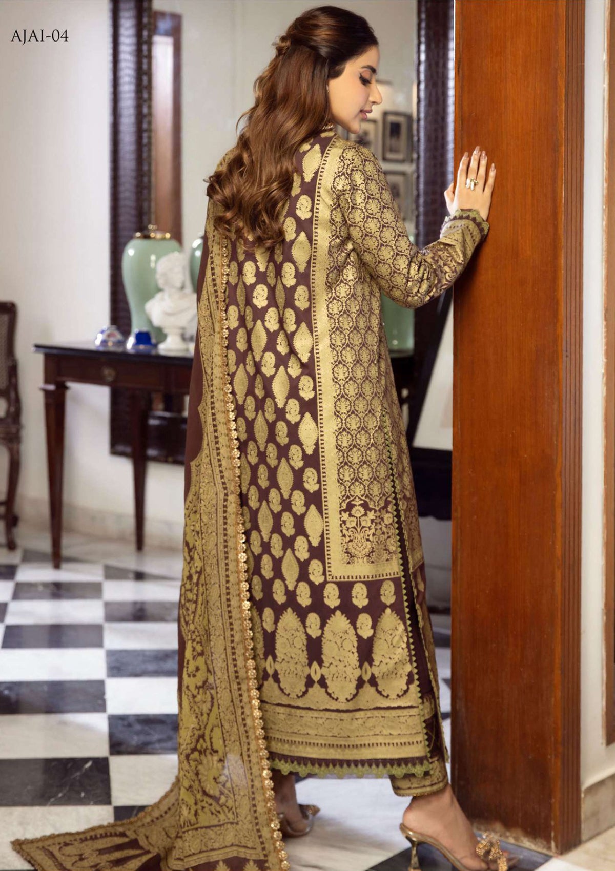 Lawn Collection - Asim Jofa - Aira - AJAI#4