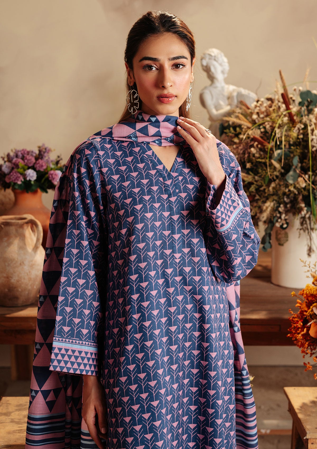 Winter Collection - Sahar - Printed Khaddar - D#04