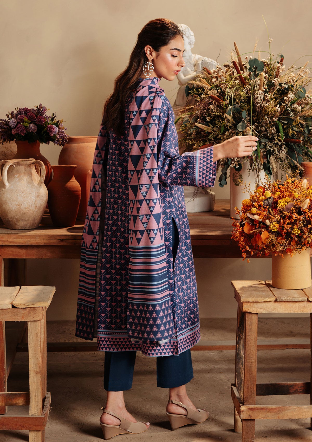 Winter Collection - Sahar - Printed Khaddar - D#04