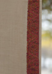 Pashmina Emboridered Shawl D - 170 - SKIN