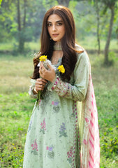 Lawn - Elaf Premium - Chikankari Prints 26 - ERC-7B - NAHL