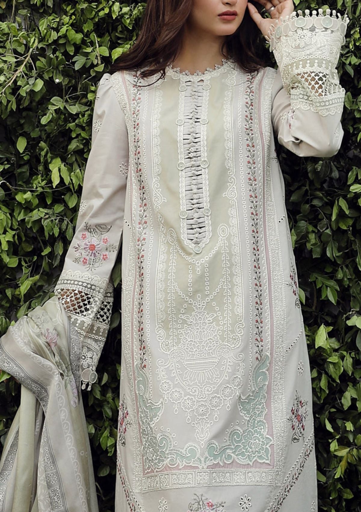 Lawn Collection - Qalamkar - Festive Lawn 24 - PS#11 - RINNAH