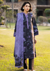Lawn - Alizeh - Sheen Prints 25 - AF-PL-6028 - Bluebell