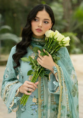 Lawn - Elaf Premium - Signature Embroidered 26 - Vol II - ESG#06B - ZARIA