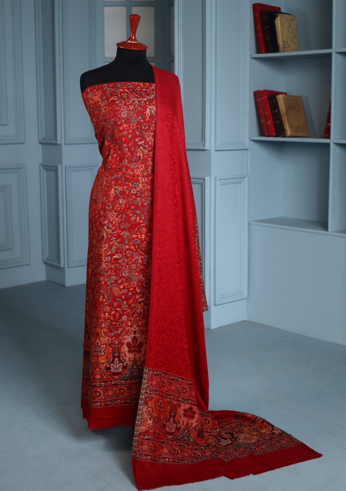 Winter Collection - Riwaj - Pashmina Kaani Jamawar Suit - Volume II - D#23