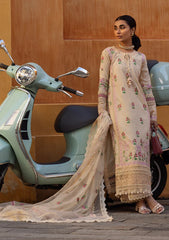 Lawn - Ansab Jahangir - Zoha - Luxury 25 - AJ-LL-25-05 - Rosalie