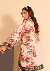 Pret Collection - Fozia Khalid - Basics - Print Edit - CORAL