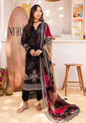 Lawn - Nureh - Gardenia Embroidered & Printed 26 - NSG#133 A