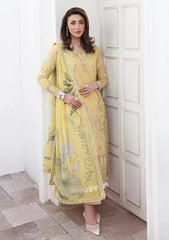 Lawn - Roheenaz - Floral Reveire 26 - RUNSS#607 - Summer Glow