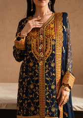 Formals - Freesia Premium - Imane - Embroidered Chiffon 25 - FSU5600 - ZEHRA