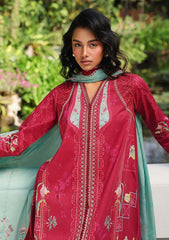 Lawn - Qalamkar - Q Prints - Unstitched 26 - QQL#05-A - Brie