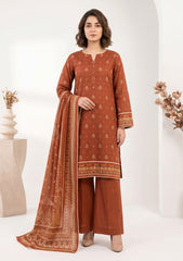 Winter - Rubaaiyat - Bana Dora Linen 26 - D#15 - RUST