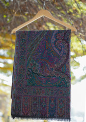 Pure Pashmina Kaani Jamawar Shawl D - 84 - Multi