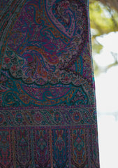 Pure Pashmina Kaani Jamawar Shawl D - 84 - Multi