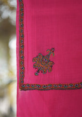 Pashmina Emboridered Shawl D - 173F - BROWN