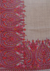 Pashmina Emboridered Shawl D - 123 - D Skin