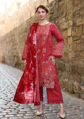 Winter - Rang Rasiya - Carnation 25 - Luxury Shawl Edit - CWD#02 - Cold Brew