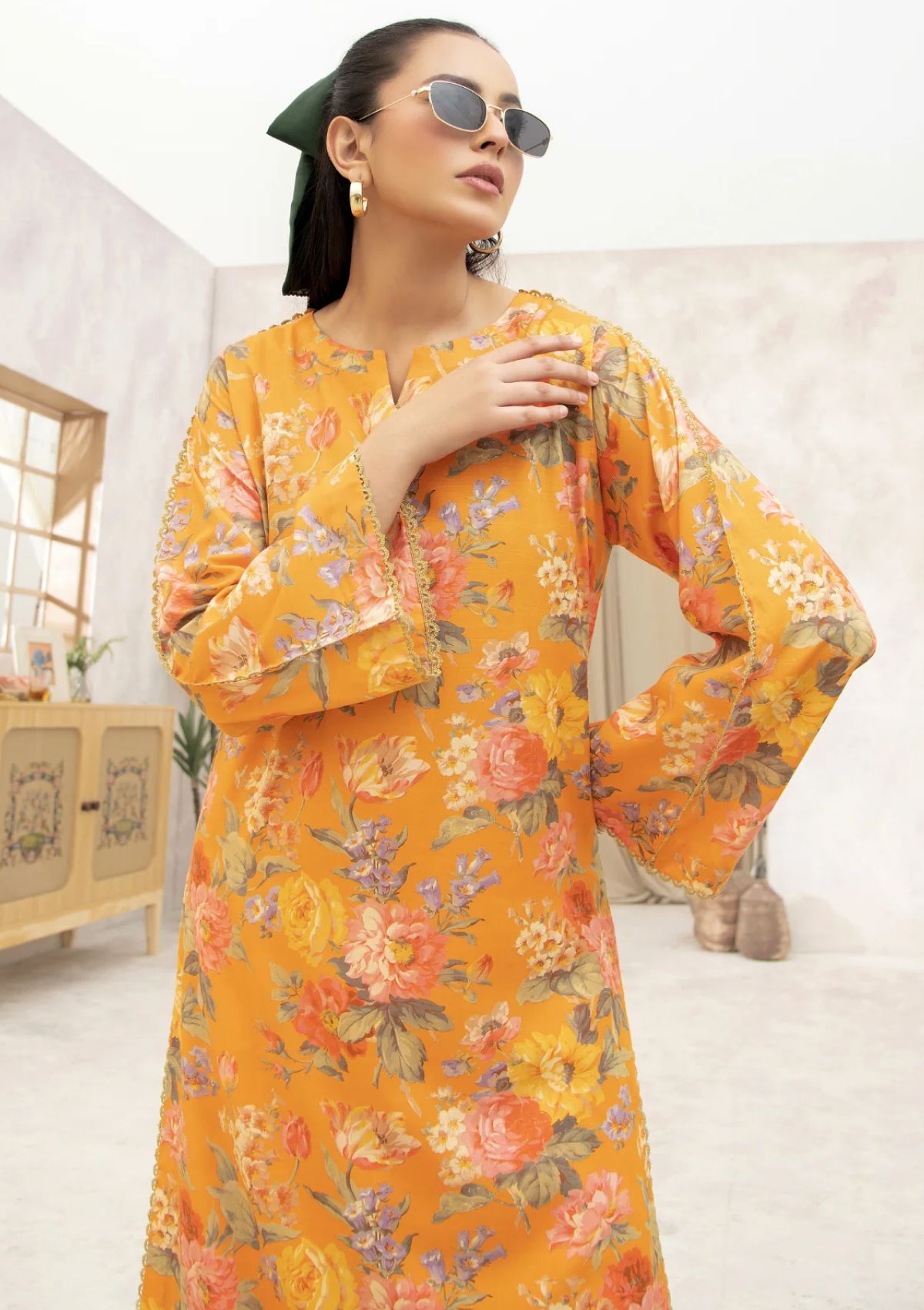 Pret Collection - Mehryam - Pure Comfort Co-Ord's - Sunlit Garden Cheerful Aesthetic