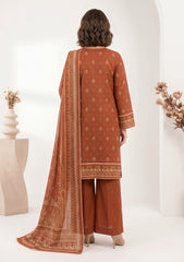 Winter - Rubaaiyat - Bana Dora Linen 26 - D#15 - RUST