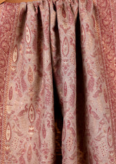 Pashmina Zari Jamawar Shawl D#04 - Skin