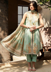 Lawn - Firdous - Sunspell - Summer 25 - D#146 - Mintaya