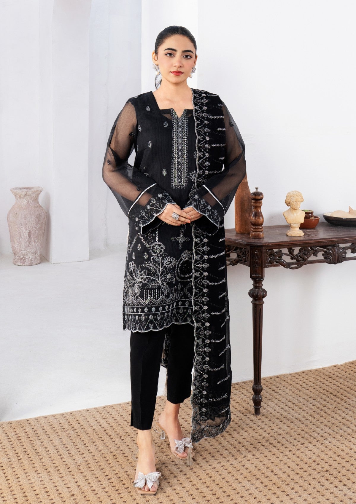 Pret Collection - Fozia Khalid - Rang Mahal Eid Festive - FRM25#06 - Lail