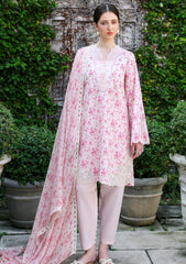 Lawn - Cross Stitch - Eid Edit-II - LWN#0220 - PEACH SPRINKLE