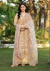 Lawn - Elaf Premium - Chikankari Prints 26 - ERC-5B - KHUSHEE