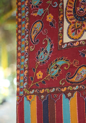 Pashmina Kaani Work Shawl D - 04 - Multi