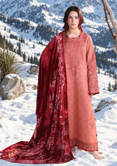 Winter - Rang Rasiya - Carnation Unstitched 26 - RR#09 - Rosea