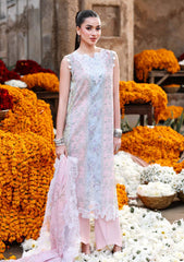 Lawn - Cross Stitch - Eid Edit 26 - LWN#118 - ROSE VEIL