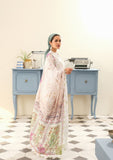 Lawn Collection - Eshaal Mishkaat - Zaib un Nisa - D#1B - Swan White