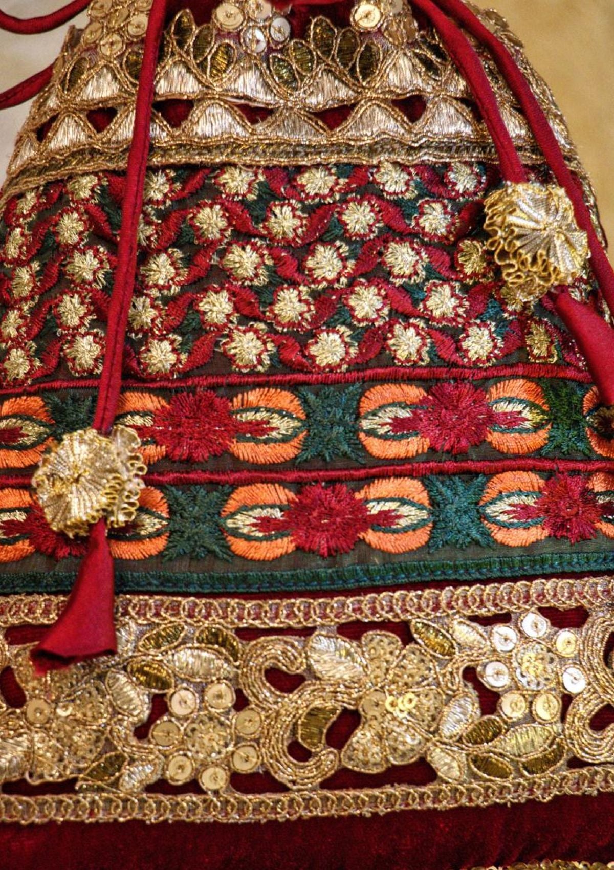 Bags Collection - Sadias Collection - Potli - D#14 Abstract Beauty